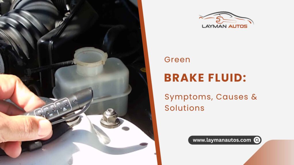 Why is my Brake Fluid Green? Layman Autos