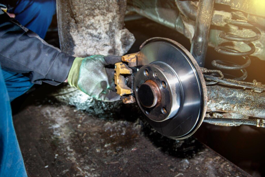 Cleaning Rust From Brake Rotors